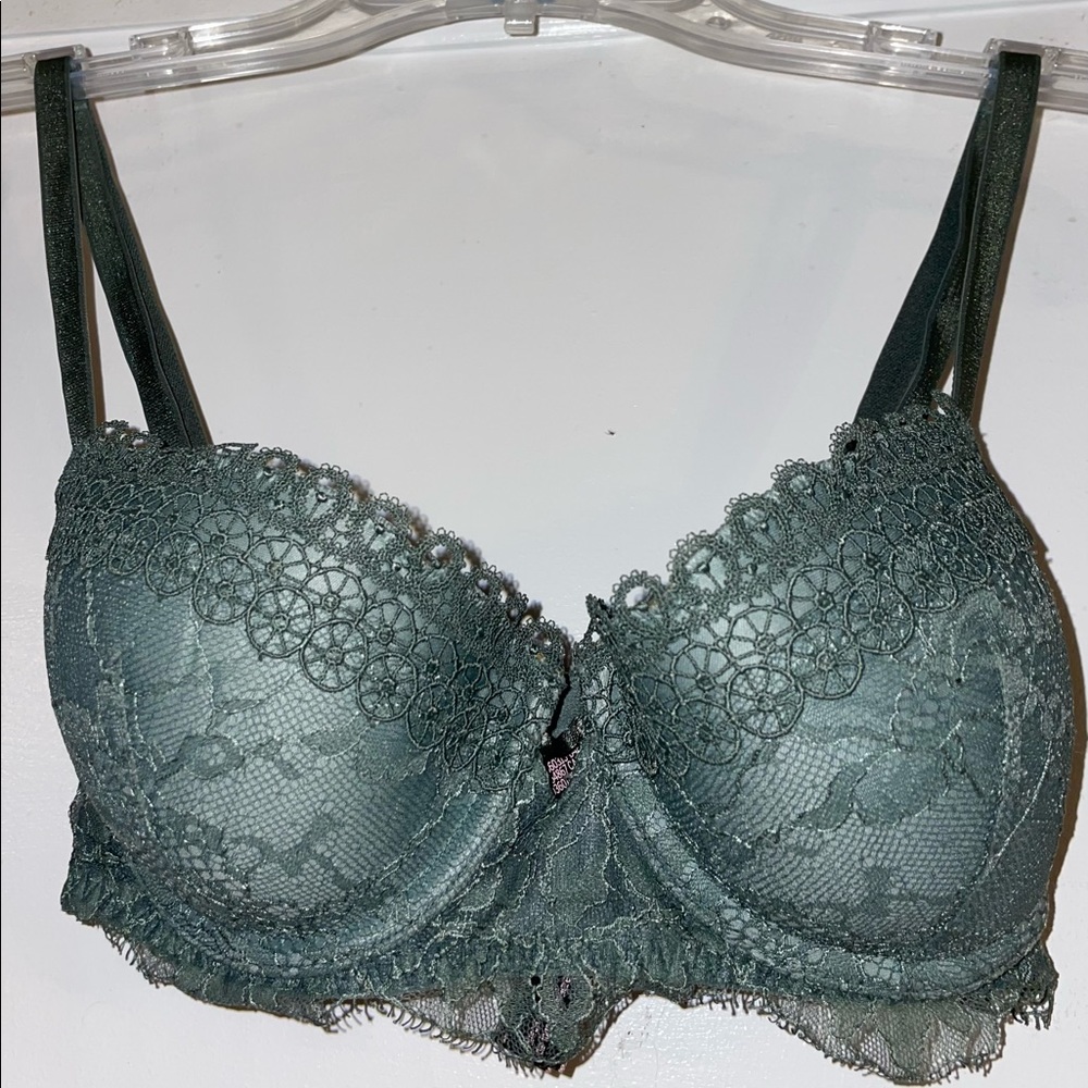Forest Green Victoria’s Secret bra
